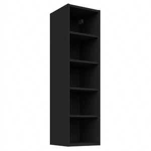 Küchenhängeschrank 30 G-90 OTW schwarz, dampf-, temperatur- und spritzwassergeschützt