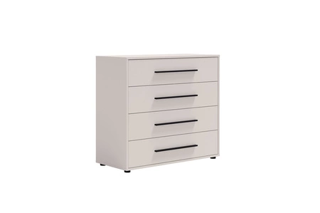 Kommode Maxione 99 cm beige minimalistisches Design klassische Form ideale Kommode für Wohnzimmer oder Wohnbereich