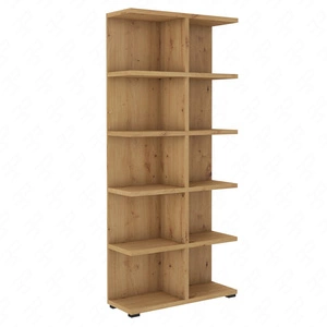 Bücherregal Even 84 cm Eiche artisan ideales Bücherregal für Büro, Arbeitszimmer oder Jugendzimmer