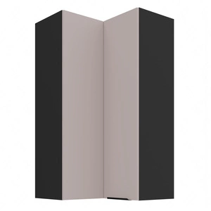 Tarraco 60x60 GN-108 2F Eck-Küchenoberschrank Metallkantengriff feuchtigkeits- und beschädigungsbeständiger Schrank