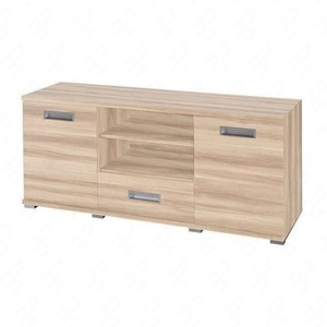 RTV Penelope 138 cm helle Eiche sonoma Originalfarben ideal für Wohnzimmer oder Sitzungszimmer