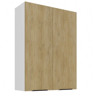 Küchenhängeschrank Cremona 80 G-108 2F Metallkantengriffe feuchtigkeits- und beschädigungsbeständiger Schrank