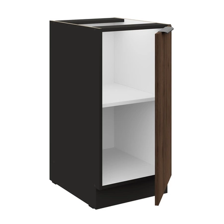 Eck-Küchenmöbelset Tarraco / Brianza 310x250 cm Griffe aus Metall sehen in modernen Innenräumen toll aus