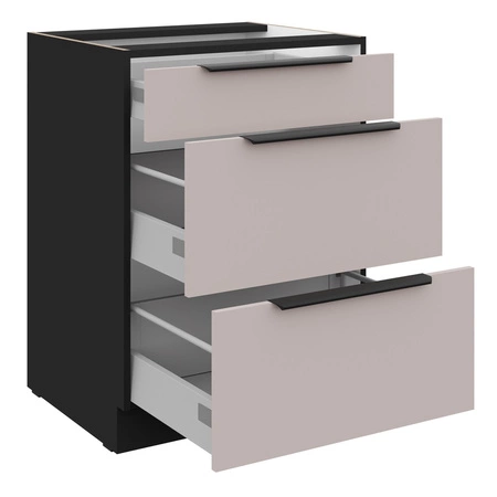 Brianza / Tarraco Eckküchenset 310x250 cm Griffe aus Metall passen gut zu modernen Innenräumen