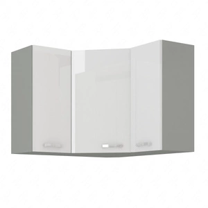 Eck-Küchenwandschrank Bianka 89x89 GN-72 3F dampf-, temperatur- und spritzwasserbeständiger Schrank