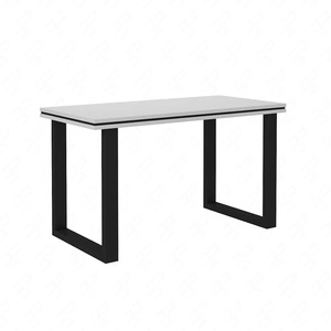 Makana Schreibtisch hellgrau stilvolles und funktionelles Möbelstück mit einer 56mm Platte für das Büro, Arbeitszimmer oder Jugendzimmer