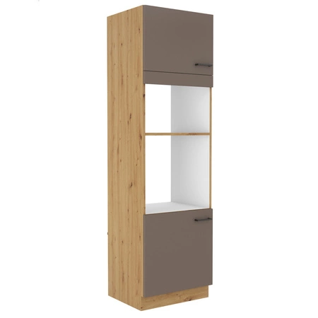 Rimini 60 DPM-210 2F Küchenschrank für Einbau-Mikrowelle und Backofen, dampf-, spritz- und hitzebeständig