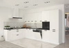 Livio Eckküchenmöbel-Set 210x350 cm ideal für klassische und moderne Innenräume