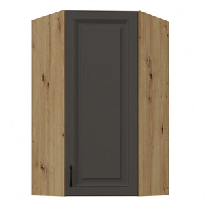 Hängender Ecke-Küchenschrank Style 60x60 GN-108 1F schrankfest gegen Dampf hohe Temperaturen und verschüttete Flüssigkeiten