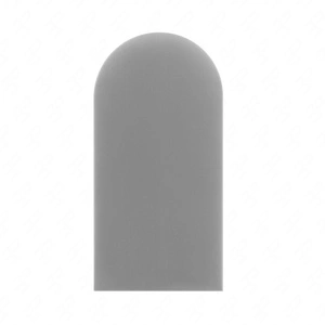 Wally gepolstertes Paneel 30x60 cm hellgrau stilvolles Wandpaneel Zaun Veloursstoff modisches Finish für jede Einrichtung