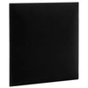 Polsterpaneel Quadra 40x40 cm schwarz stilvolles Wandpaneel quadratischer Veloursstoff modisches Finish für jede Einrichtung
