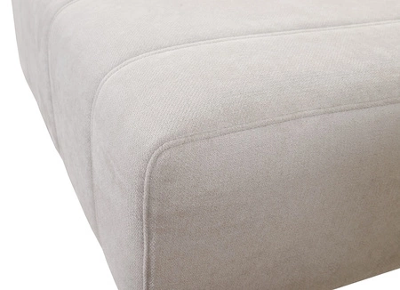 Ecksofa mit Schlaffunktion Penejos VI dunkelbeige rechte Ecke Schlafsofa mit zwei Bettkästen strapazierfähigem Stoff