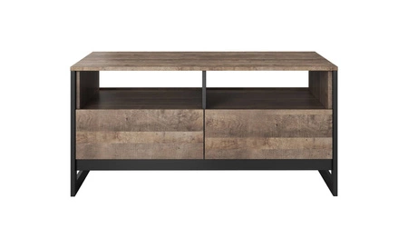 Holte Couchtisch Eiche Grange Sand / Matratzentisch mit Schubladen modernes Design auslaufsichere Platte