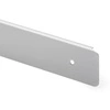 Seitenabschlussleiste links für Küchenarbeitsplatte 28 mm Aluminium
