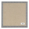 Polsterpaneel Quadra 30x30 cm hellgrau stilvolles Wandpaneel quadratischer Veloursstoff modisches Finish für jede Einrichtung