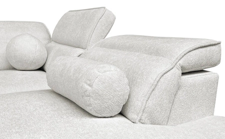 Ecksofa mit Schlaffunktion Viano IX patina rechte Seite stilvolles Ecksofa mit Bettzeugcontainern ideales Möbelstück für ein großes Wohnzimmer