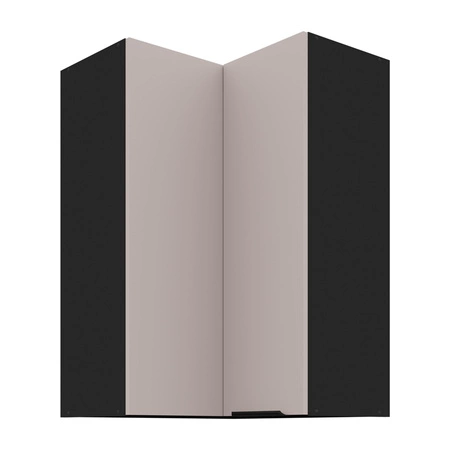 Tarraco 60x60 GN-90 2F Eck-Küchenoberschrank Metallkantengriff feuchtigkeits- und beschädigungsbeständiger Schrank