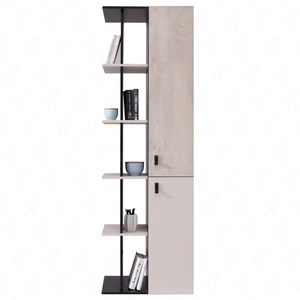 Regal Niko 60 cm schwarz / Eiche / beige ideal für das Jugendzimmer sehr nützlich und hat ein modernes Design