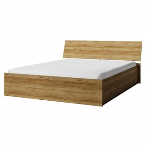 Bett Penelope 140x200 cm mit Bettzeug Container Eiche Katanien funktionelles Möbelstück für ein Schlafzimmer oder Jugendzimmer