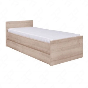 Bett Simple 80x200 cm Eiche sonoma Funktionsmöbel für das Jugendzimmer