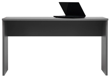 Büromöbelset Yugo in Esche grau/weiß glänzend, ideal für ein Büro oder Arbeitszimmer in einem trendigen und modernen Stil