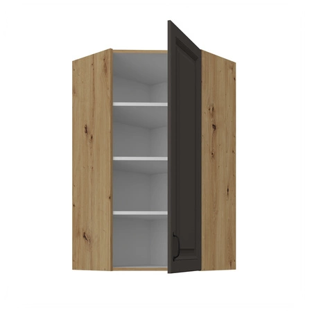 Hängender Ecke-Küchenschrank Style 60x60 GN-108 1F schrankfest gegen Dampf hohe Temperaturen und verschüttete Flüssigkeiten