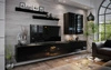 Antoinette Möbel schwarz glänzend modernistisches Design ideal für Liebhaber moderner Arrangements mit einem eleganten Charakter
