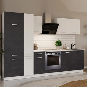 Toni 290 cm weiß / matera top Küchenset sieht in klassischen Interieurs großartig aus