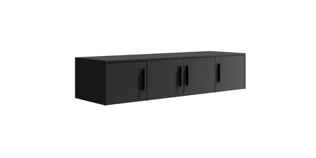 Garderobenerweiterung Maxione 198 cm schwarzer Funktionsschrank bietet mehr Stauraum für Kleidung, Schuhe und Accessoires