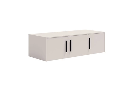 Garderobenerweiterung Maxione 150 cm beige Funktionsgarderobe erhöht den Stauraum für Kleidung, Schuhe und Accessoires