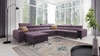 Ecksofa mit Schlaffunktion Bolmso VIII lila links elegantes und bequemes Ecksofa mit Schublade ideal für geräumige Innenräume