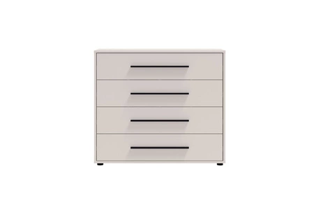 Kommode Maxione 99 cm beige minimalistisches Design klassische Form ideale Kommode für Wohnzimmer oder Wohnbereich