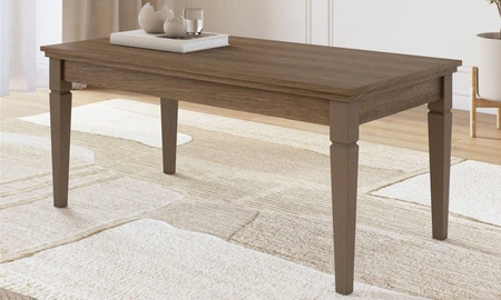 Couchtisch Evora 110 cm Eiche dunin wird Liebhaber von ausdrucksstarken Interieurs optisch attraktiv und funktional begeistern