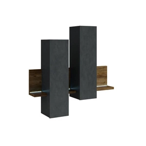 Hängeschrank Bota appenzeller / matera asymmetrisch massiv in modernem Stil resistent gegen Beschädigungen sehr funktionell