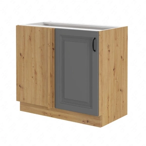 Eckauszug Küchenschrank Kea 105 ND 1F BB linker Schrank dampf-, hitze- und auslaufsicher