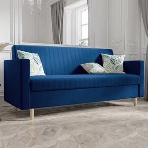 Balm Schlafsofa in marineblau sehr bequemes Schlafsofa perfekt für jeden Einrichtungsstil