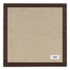 Polsterpaneel Quadra 40x40 cm braun stilvolles Wandpaneel quadratischer Veloursstoff modisches Finish für jede Einrichtung