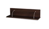 Regal Maximus 100 cm Kastanie Wenge Modernes Möbeldesign Hochwertige Verarbeitung Regaleinfassung mit Spezialfurnier