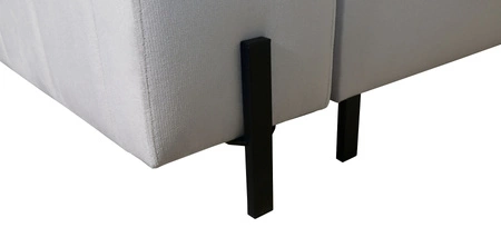 Ecksofa mit Schlaffunktion Belvi II oliv links elegantes und ergonomisches Ecksofa für das Wohnzimmer praktischer Stauraum an der Seite