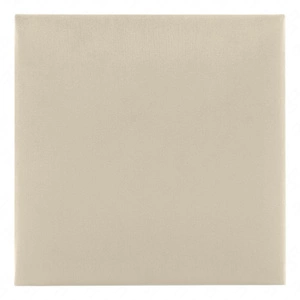 Polsterpaneel Quadra 50x50 cm creme stilvolles Wandpaneel quadratischer Veloursstoff modisches Finish für jede Einrichtung