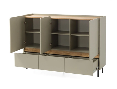 Kommode Paguro 150 cm Eukalyptus / eiche baltic dune ideale Kommode für Schlafzimmer Wohnzimmer oder Jugendzimmer