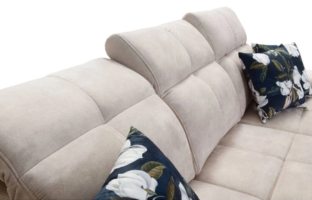 Ecksofa mit Schlaffunktion Buffalo creme rechts Funktionelles und stilvolles Ecksofa mit Bettkasten
