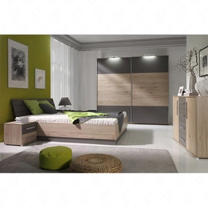 Dione san remo Schlafzimmer Möbel Set hell / Esche moderne Möbel-Set ist ideal für moderne und modernistische Interieurs