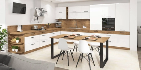 Eckküchenschrank Ventom 90x90 DN 2F BB dampf-, hitze- und spritzwassergeschützt