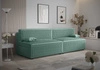 Brandon XL Schlafsofa Patina modernes Design und breite Funktionalität dreidimensionaler Stoff mit ausdrucksvollen Streifen