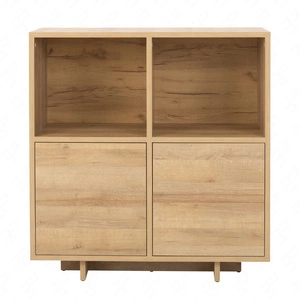 Schrank Noma 102 cm Eiche Riviera elegantes Design einfache Form von Möbeln, die in jedes Interieur passen Fronten von Kommoden mit Push-to-Open-System