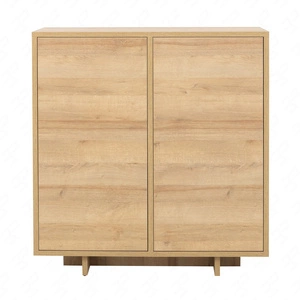 Kommode Noma 102 cm Eiche Riviera elegantes Design einfache Form von Möbeln, die in jedes Interieur passen Fronten von Kommoden mit Push-to-Open-System