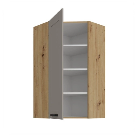 Linosa 60x60 GN-108 1F Eck-Küchenoberschrank dampf-, hitze- und auslaufsicherer Schrank
