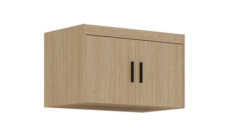 Rene Garderobenerweiterung 90 cm Eiche geölt Funktionsgarderobe erhöht den Stauraum für Schuhe, Kleidung und Accessoires