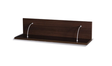 Regal Maximus 100 cm Kastanie Wenge Modernes Möbeldesign Hochwertige Verarbeitung Regaleinfassung mit Spezialfurnier